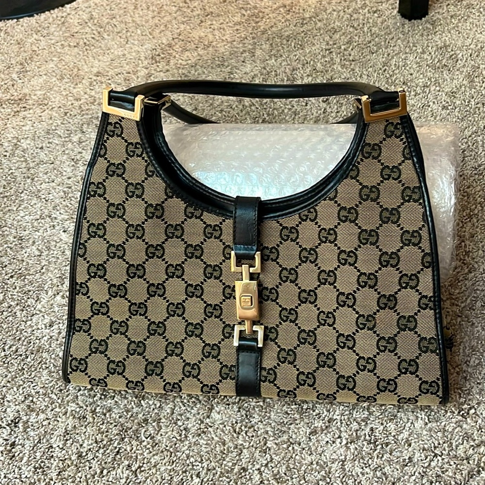 Vintage Gucci Jackie 1961 Monogram